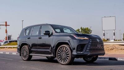 لكزس LX 600 VIP لكزس LX600 KURO موديل 2026، محرك بنزين سعة 3.5 لتر، ناقل حركة أوتوماتيكي (إصدار أسود)