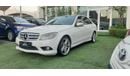 Mercedes Benz C350 Gulf panorama, full option, sensors, back wing, electric chair, white color wheels inside saffron, i