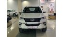 Toyota Fortuner MY2020 V4 ( Warranty 5 years , 30k Service contract )