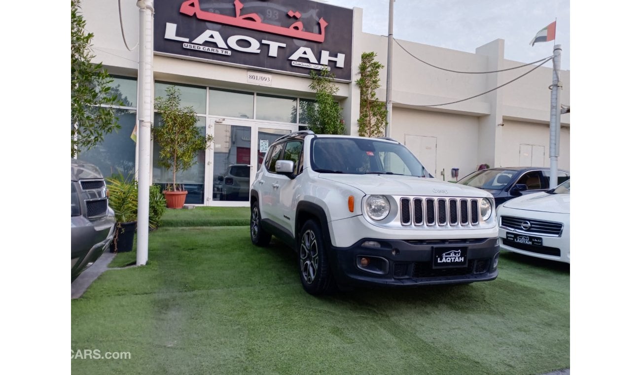 Jeep Renegade Imported model 2016 white color No. 2 cruise control control screen camera in excellent condition