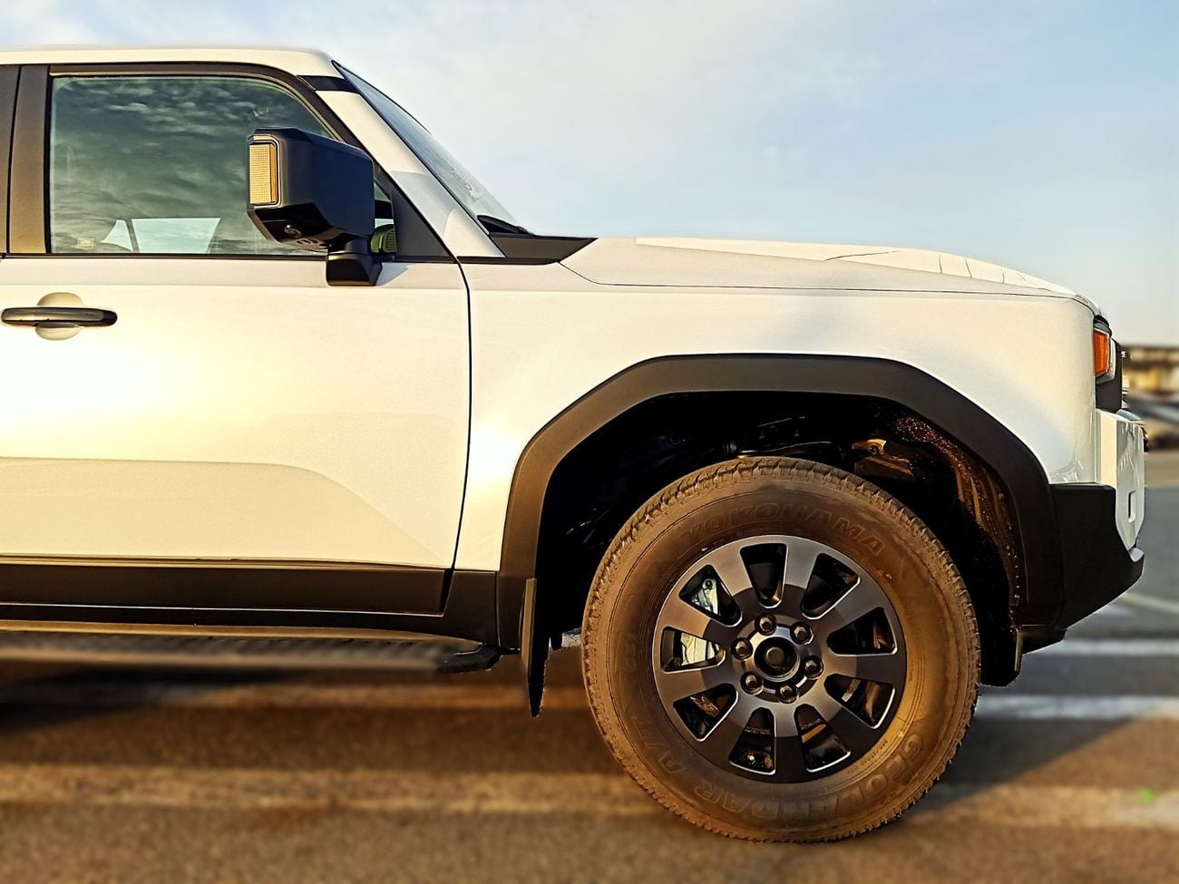 Toyota Prado Toyota Prado Adventure 2.8l diesel A/T 4WD White color inside Brown 2026 Model