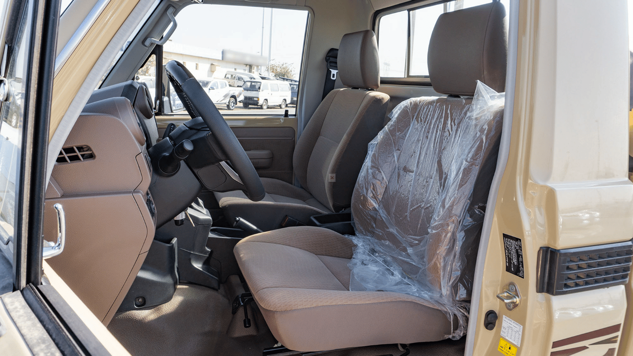 Toyota Land Cruiser Pick Up ECTKSA006 – 2025 Toyota LC79 Single Cab Pick Up - 2.8L Diesel Auto - Mid - Beige with Beige Interior