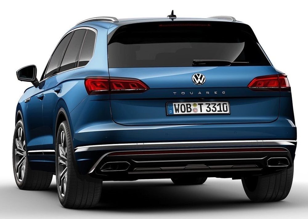 Volkswagen Touareg exterior - Rear Right Angled