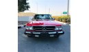 مرسيدس بنز 560 MERCEDES SL 560 CLASSIC CAR 1989 MODEL IN A BEATIFUL CONDITION