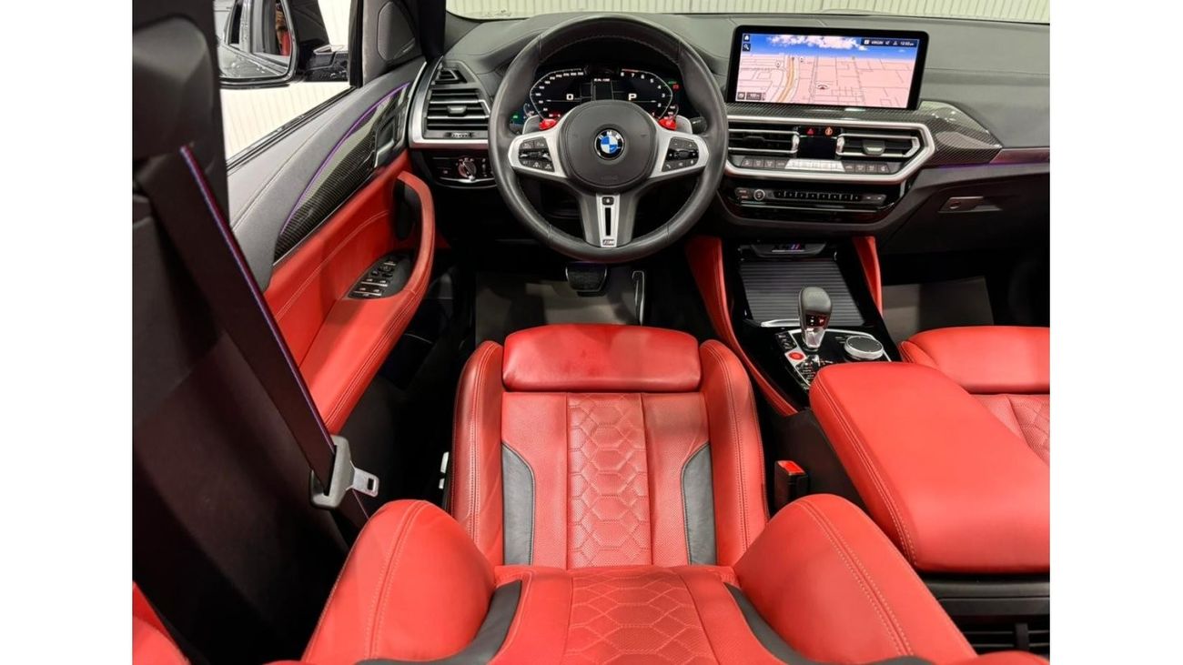 بي أم دبليو X4M 2022 BMW X4M Competition, March 2027 BMW Warranty + Service Pack, Full Options, Low Kms, GCC