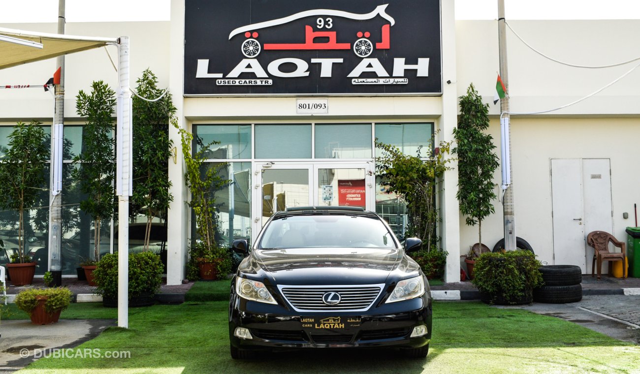 Lexus LS460 Gulf large number one radar aperture leather refrigerator suction doors alloy wheels screen sensors