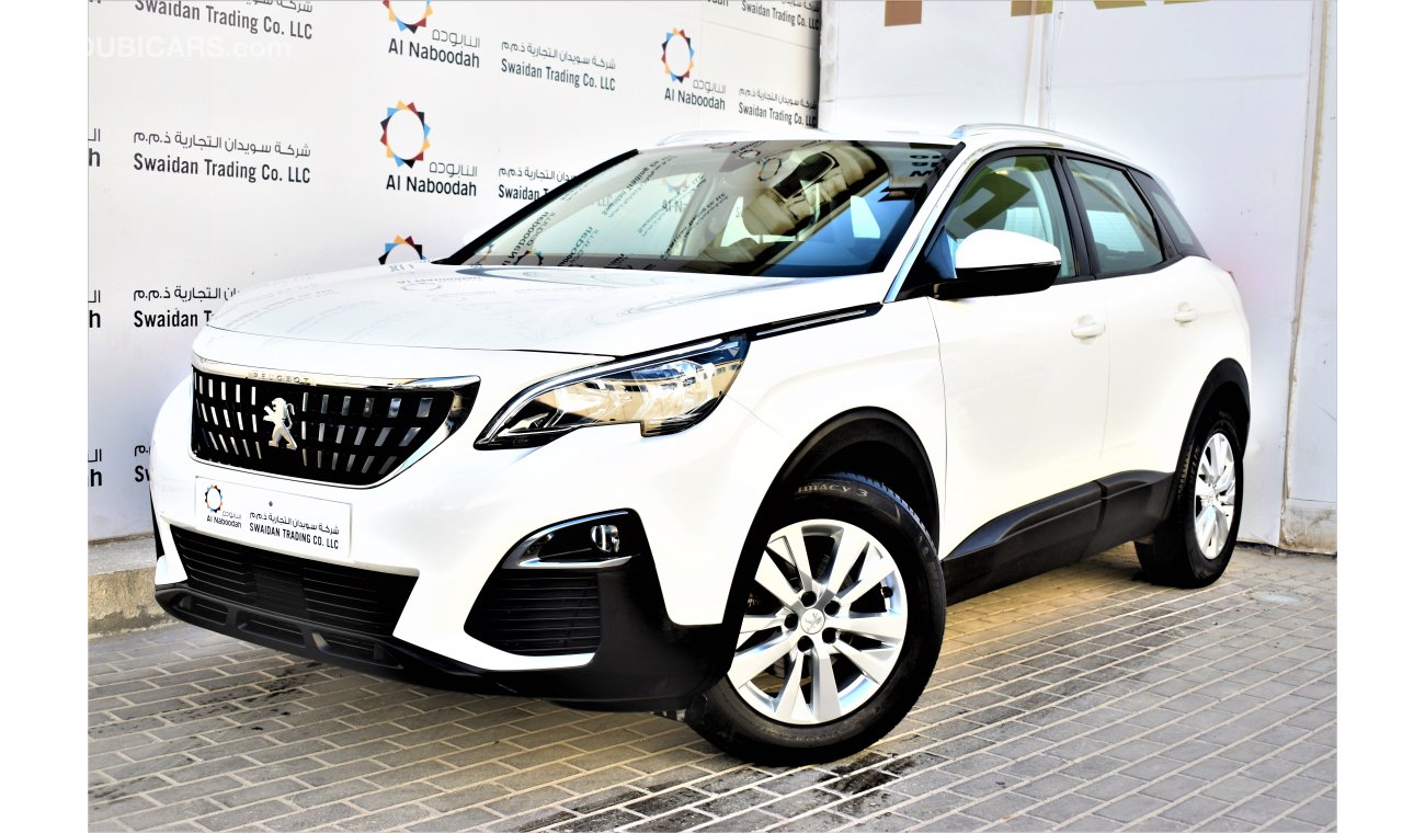 Peugeot 3008 | AED 1565 PM | 1.6L ACTIVE GCC AGENCY WARRANTY