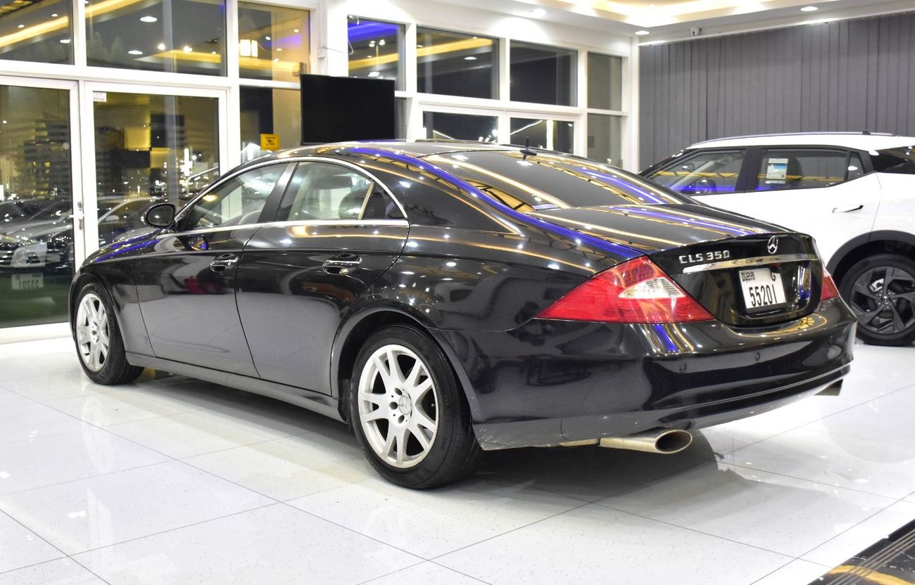Mercedes-Benz CLS 350 EXCELLENT DEAL for our Mercedes Benz CLS 350 ( 2006 Model ) in Black Color Japanese Specs