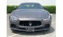 Maserati Ghibli **2014** GCC Spec