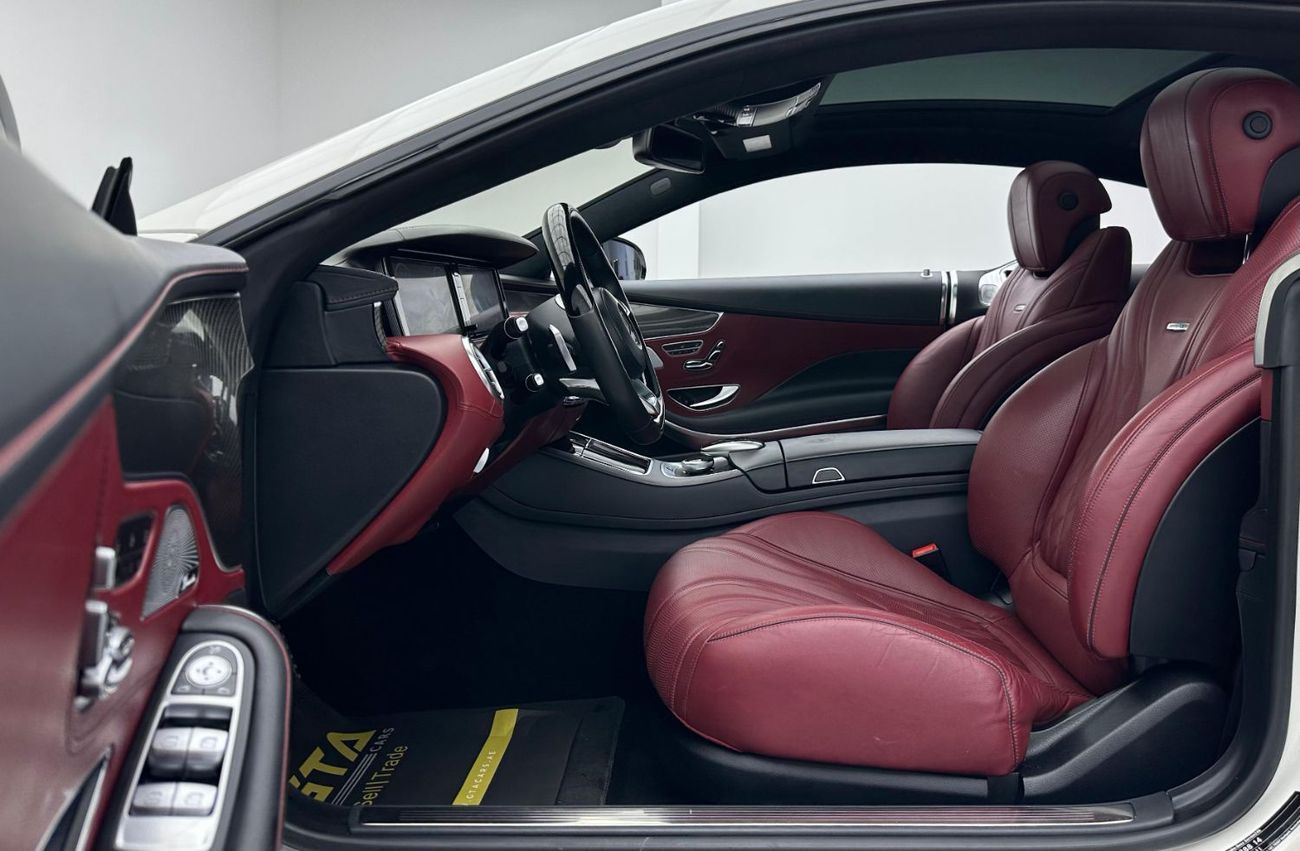 Mercedes-Benz S 63 AMG Coupe 2017 Mercedes Benz S63 AMG 4MATIC, Full Service History, Excellent Condition, GCC