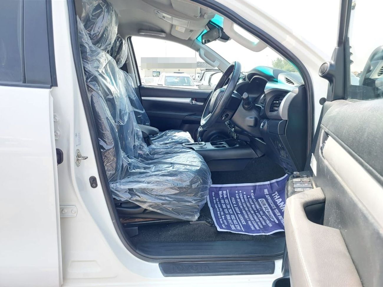 Toyota Hilux TOYOTA HILUX PICKUP RHD 2021 MODEL 2.8 L DIESEL  AUTOMATIC(PM34867)