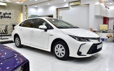 تويوتا كورولا EXCELLENT DEAL for our Toyota Corolla Hybrid ( 2020 Model ) in White Color GCC Specs