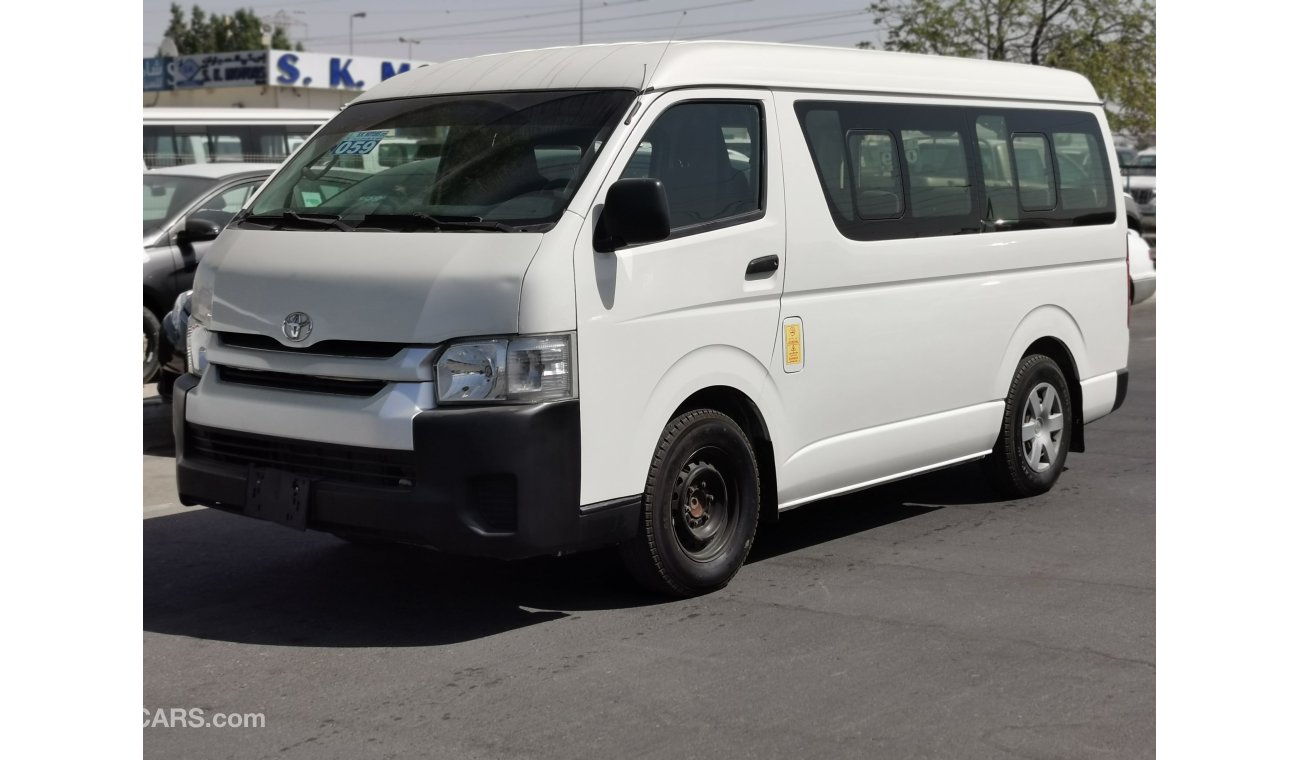 Toyota Hiace 2.7L, Petrol, M/T, AirBag, Power Lock, Power Window, 14 Seats. Front & Rear AC, LOT-728