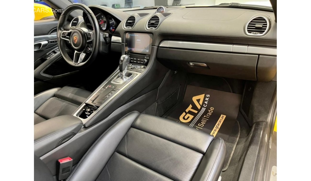 Porsche 718 Cayman 2018 Porsche Cayman S, Full Porsche History, Porsche Warranty, Low Kms, GCC