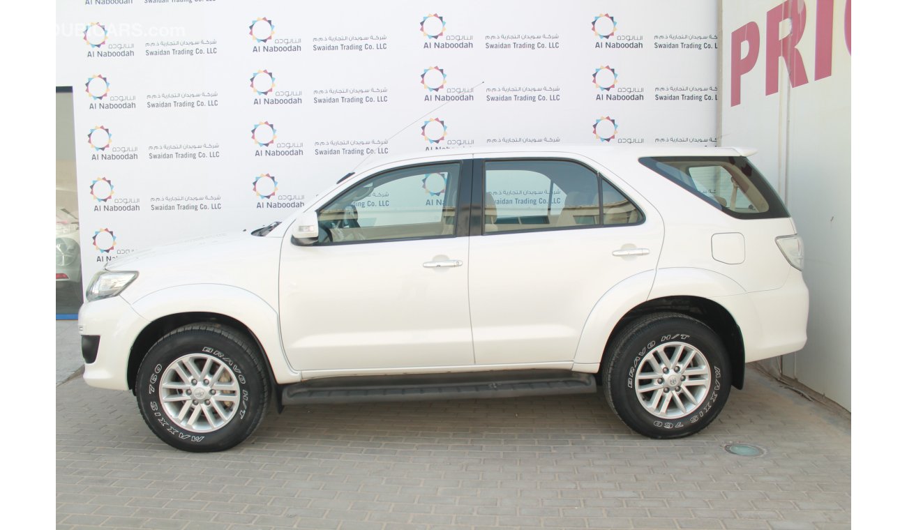 تويوتا فورتونر 2.7L EXR 2015 MODEL LOW MILEAGE