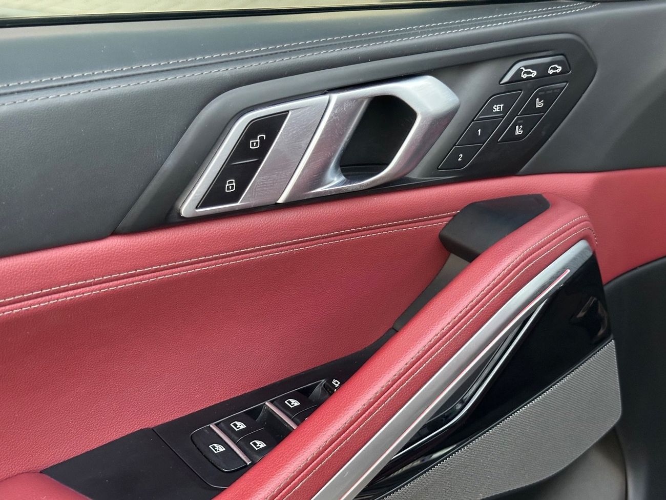 BMW X6 M50i 4.4L V8 | 2021 | GCC Specs | Warranty And Service AGMC | Full Option | Perfect Condition