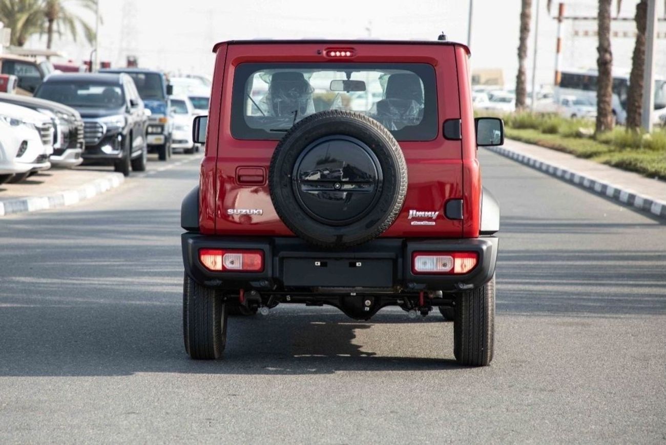 Suzuki Jimny 2024 Suzuki Jimny 1.5 GLX - Sizzling Red + Black inside Black | Export Only