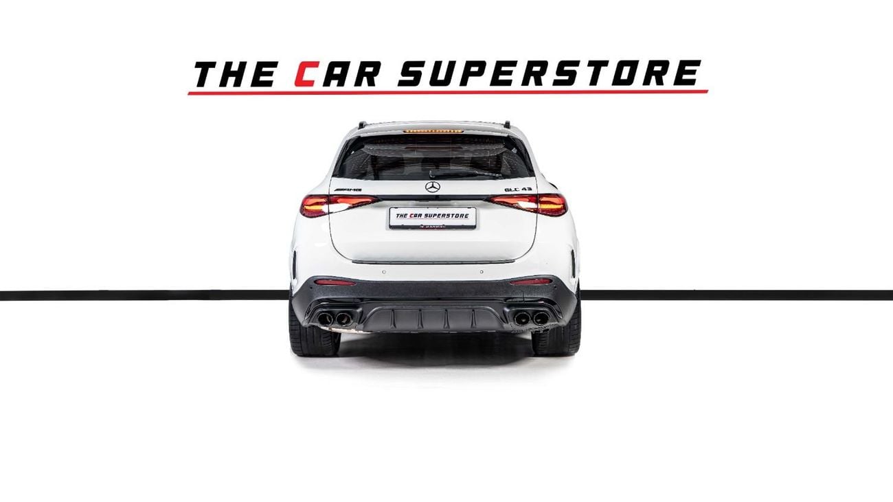 مرسيدس بنز GLC 43 AMG 4 MATIC-Night Package-Red Seat Belts-High Specifications