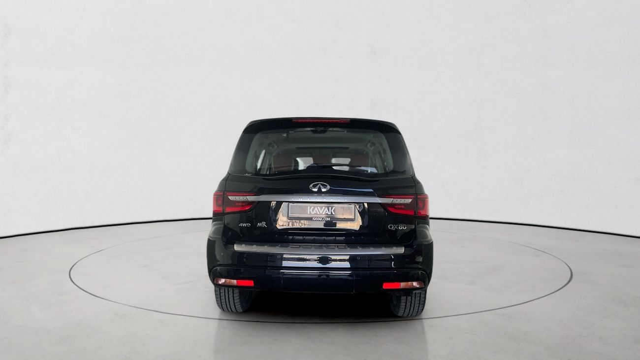 Infiniti QX80 Luxe Sensory ProActive (8 Seater) | upto AED 20,000 Ramadan Discount | Guaranteed Warranty | 0 Down 