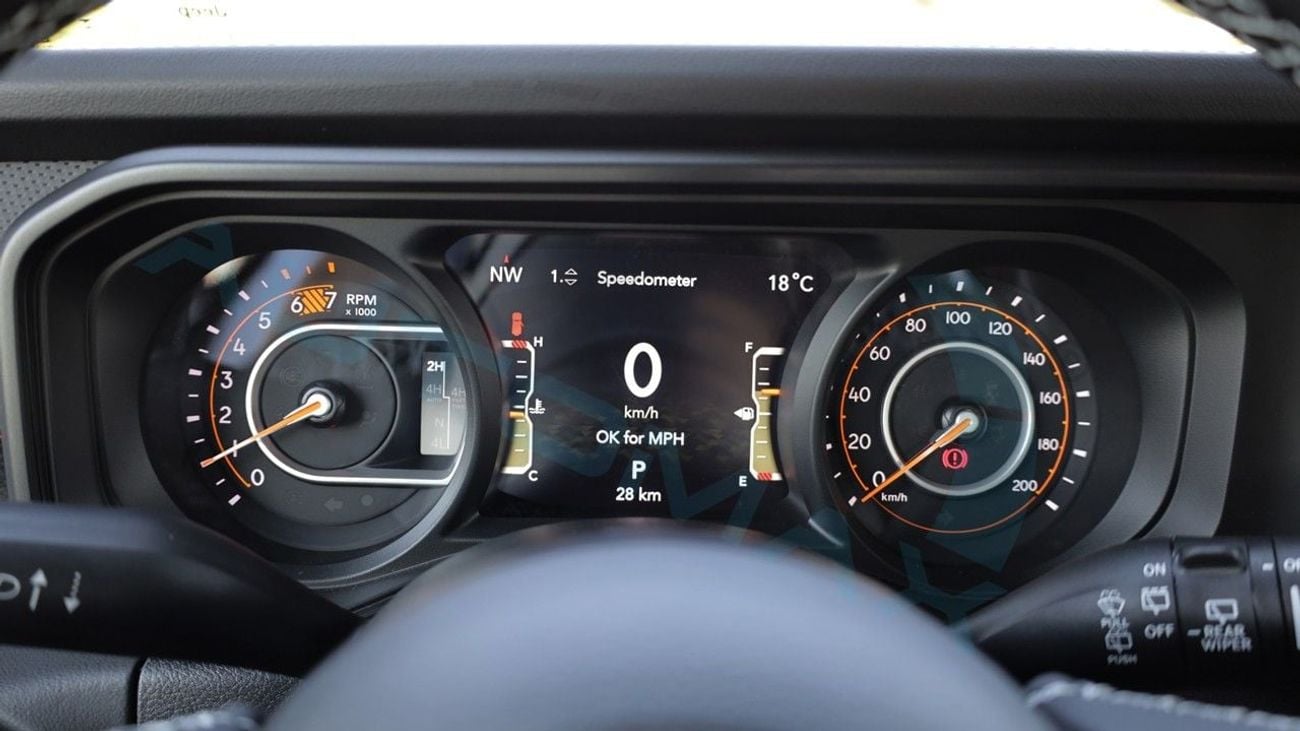 Jeep Wrangler Rubicon 2.0L Turbo 4x4 2025 GCC 0Km With 5Y Or 120K km Warranty & 3Y Service @Official Dealer