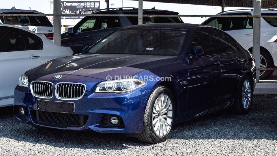 BMW 520 Diesel for sale: AED 76,000. Blue, 2016