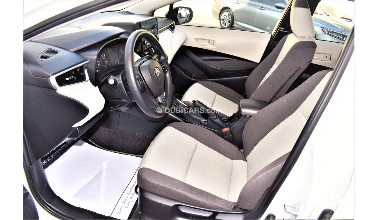 Toyota Corolla AED 1006 PM | 1.6L XLI GCC DEALER WARRANTY