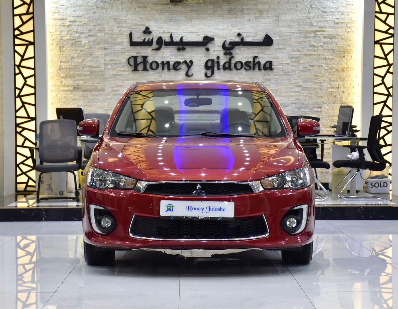 Mitsubishi Lancer EX EXCELLENT DEAL for our Mitsubishi Lancer EX ( 2016 Model ) in Red Color GCC Specs