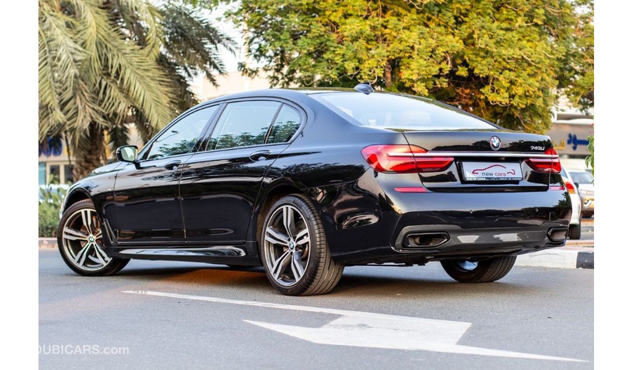 بي أم دبليو 740 BMW 740LI - 2016 - GCC -3460 AED/MONTHLY - DEALER WARRANTY TIL 21/6/21 OR 200000KM + SERVICE CONTRAT