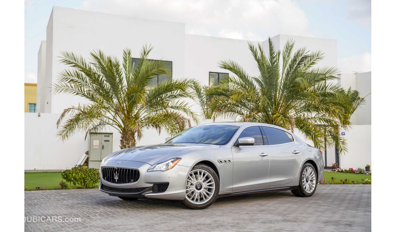 Maserati Quattroporte S | AED 1,939 Per Month! | 0% DP | Low Mileage!