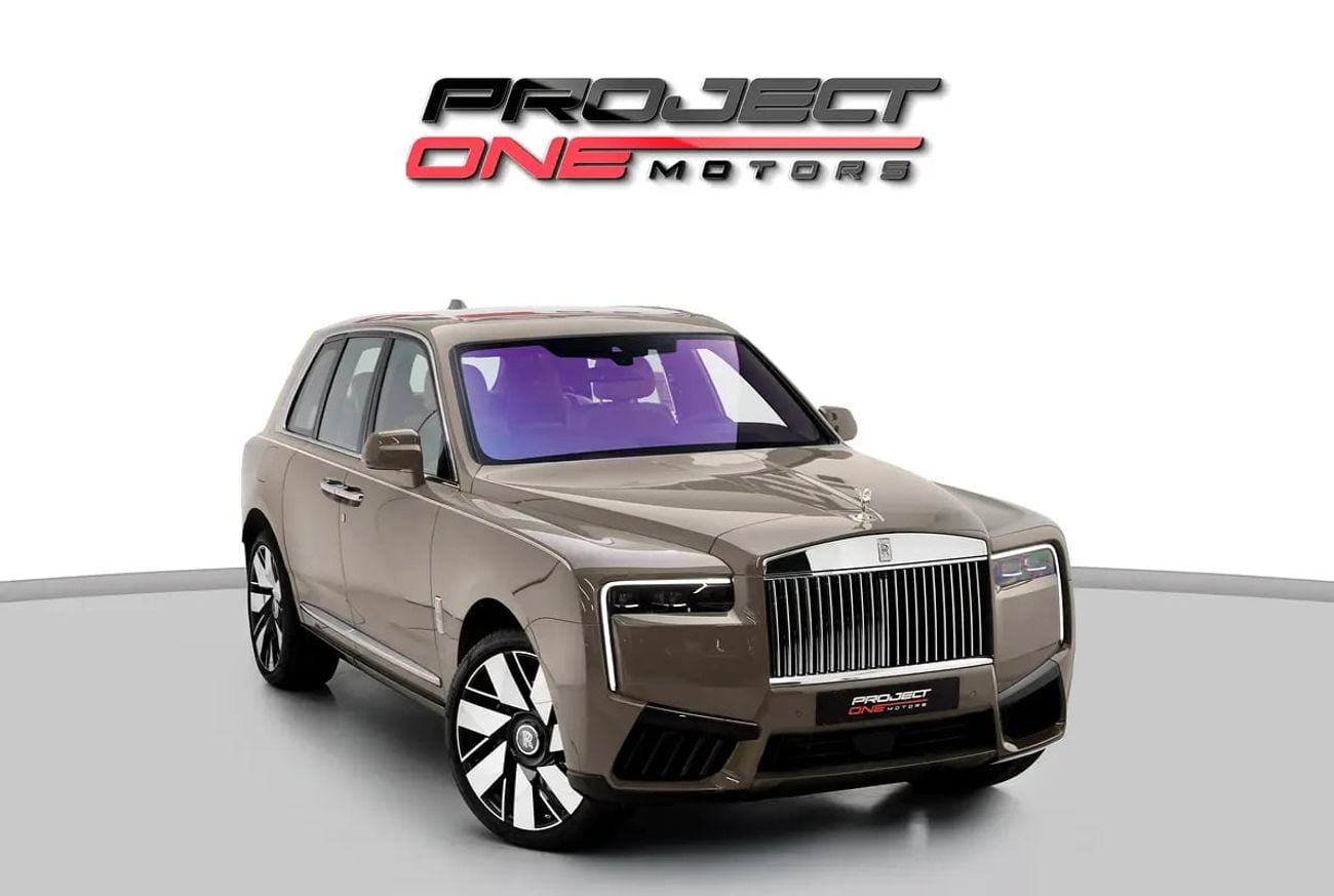 Rolls-Royce Cullinan WITH WARRANTY AND SERVICE CONTRACT