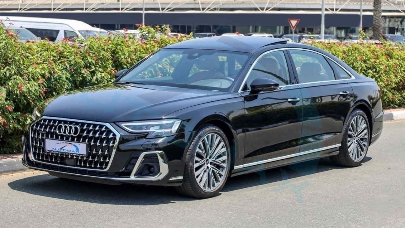 Audi A8 L 55 TFSI Quattro V6 3.0L AWD 2024 GCC With 3 Years Warranty & 5 Years Or 75K Km Service @Official D