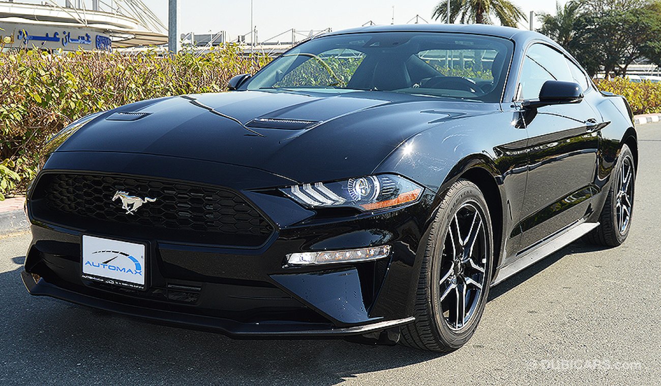 Ford Mustang Ecoboost 2019, GCC, 0km w/ 3 Years or 100,000km Warranty and 60,000km Service at Al Tayer Motors