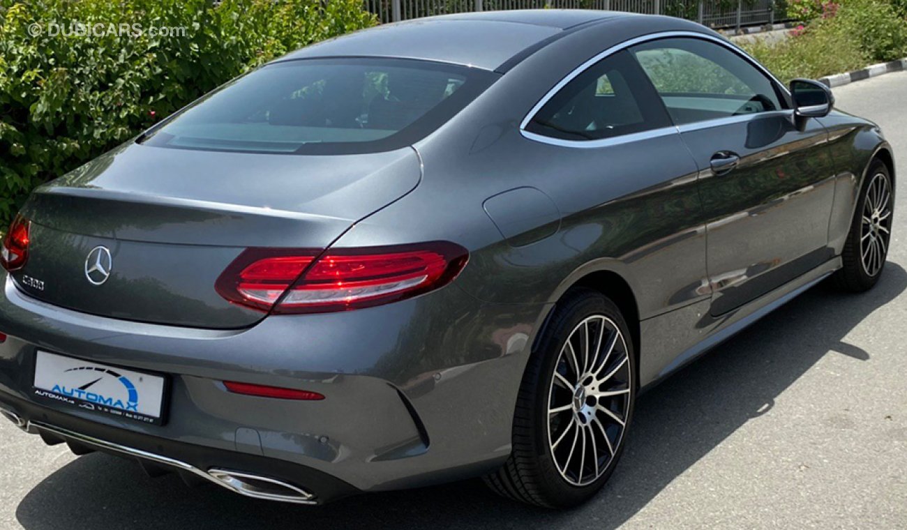 Mercedes-Benz C 300 Coupe 2019, 2.0L I-4 Turbo, GCC, 0km with 3 Years or 100,000km Warranty
