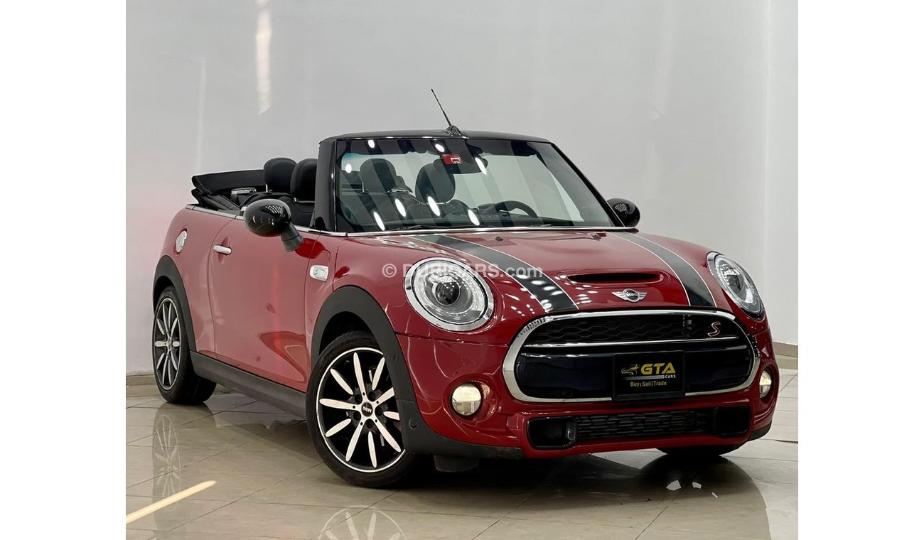 Mini Cooper S Cabrio 2018 Mini Cooper S Convertible, One Year Warranty, GCC
