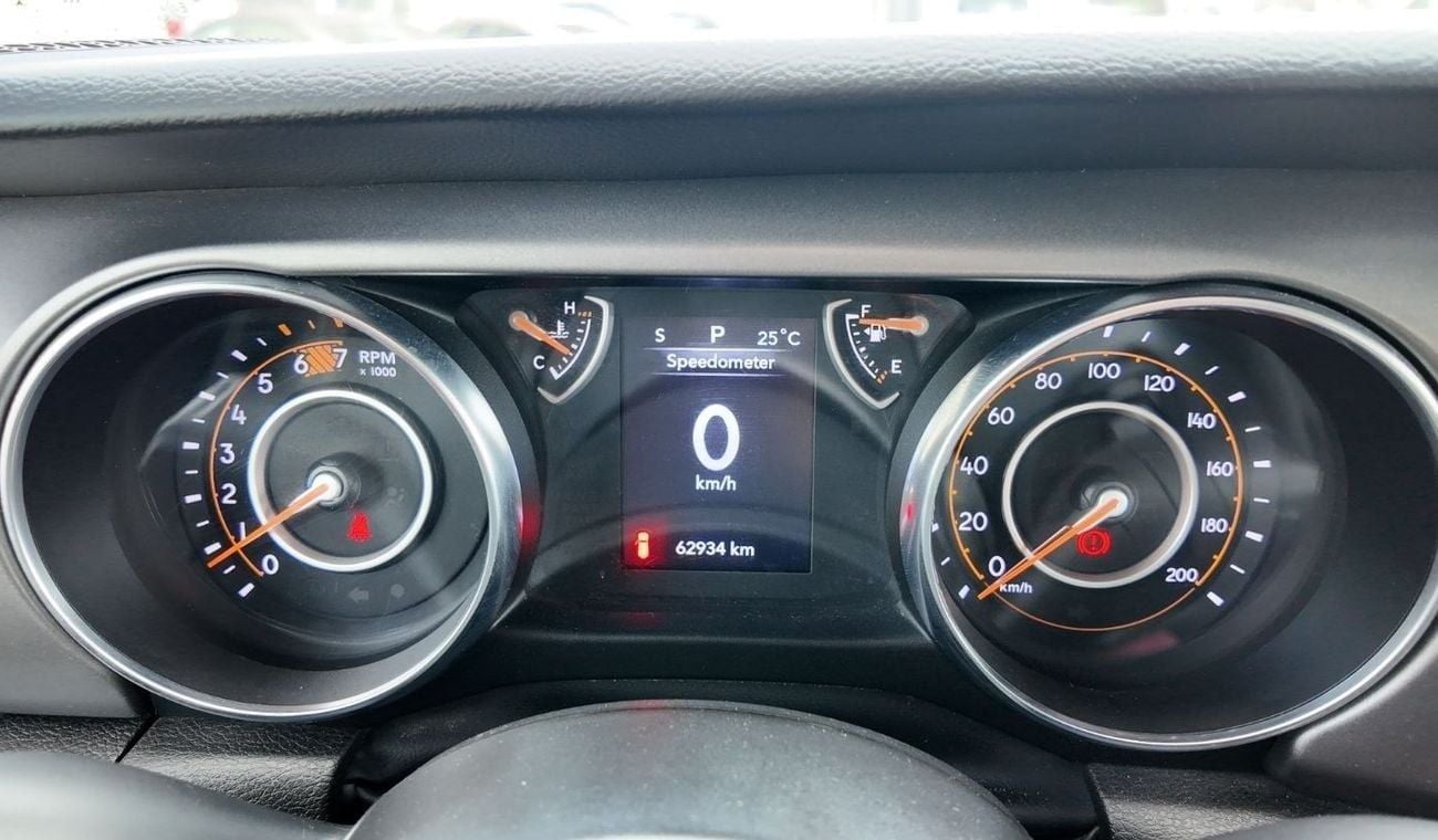 Jeep Wrangler Sport 3.6L A/T (5 Seater) | Full service history | GCC | Zero downpayment support