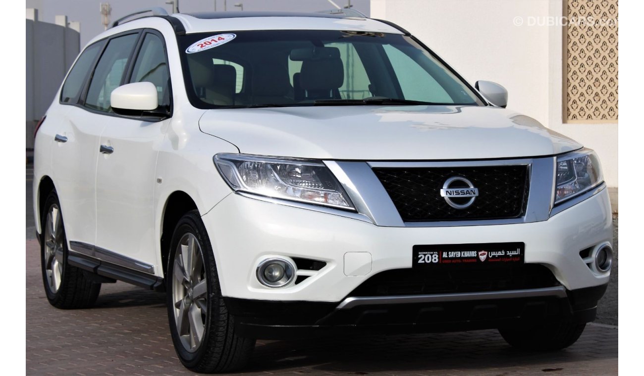 Nissan Pathfinder Nissan Pathfinder 2014 full option  GCC, no accidents, very clean from inside and outside