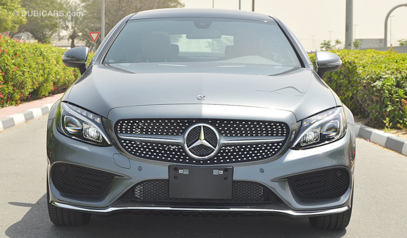 مرسيدس بنز C 250 Coupé 2018, 2.0 V4-Turbo GCC, 0km with 2 Years Unlimited Mileage Warranty