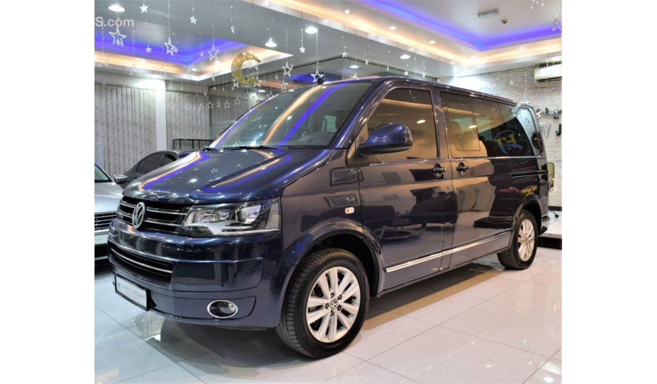 فولكس واجن T5 مالتيفان EXCELLENT DEAL for our Volkswagen Multivan TSi 4MOTION 2014 Model!! in Dark Blue Color! GCC Specs