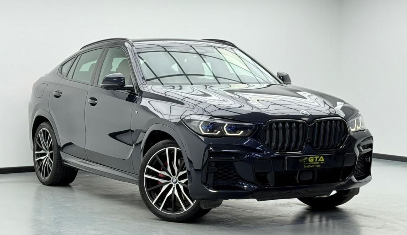 بي أم دبليو X6 40i M Sport 3.0L 2023 BMW X6 xDrive40i M-Sport, 2028 BMW Warranty +   Service Pack, Low Km, Fully Lo