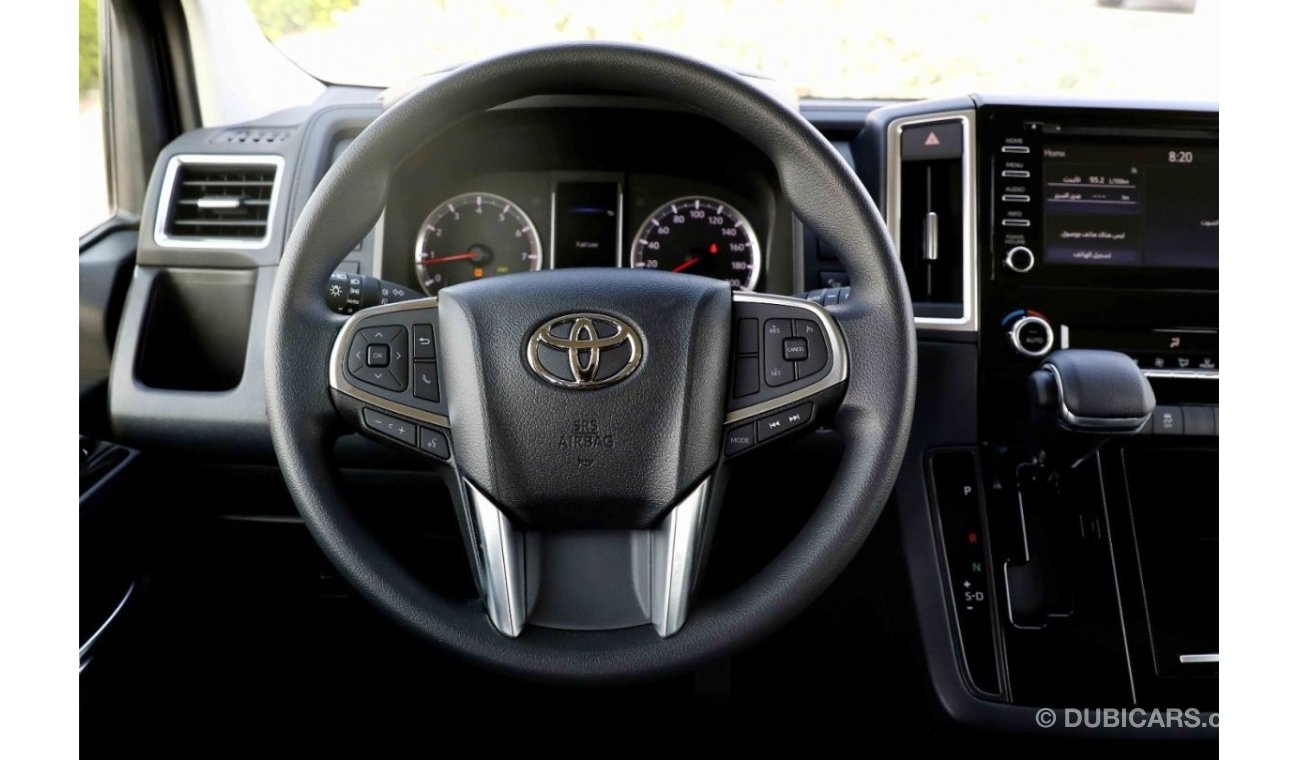 تويوتا جرافينا Get 2023 Toyota Granvia 3.5L 7 Seats Low Petrol Automatic - Colors Available: Pearl White & Silver