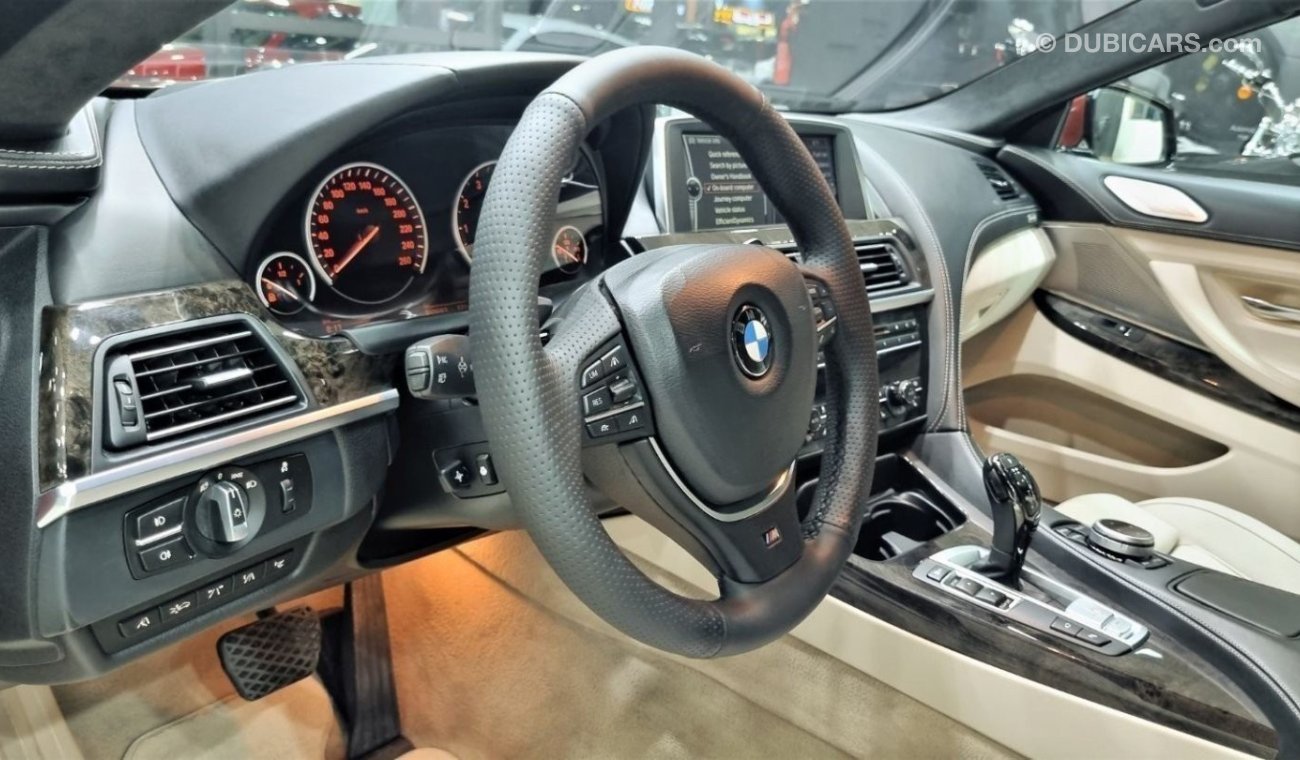 بي أم دبليو 650 BMW 650I INDIVIDUAL 2013 IN BEAUTIFUL CONDITION FO 69K AED
