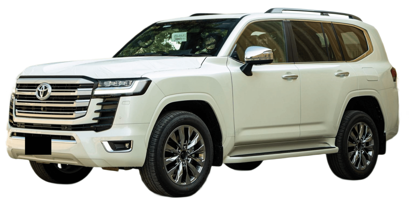 تويوتا لاند كروزر ECTMKC003 –New Right Hand Drive – Toyota LC300 VXR - 3.3L Diesel Auto - White with Black Interior