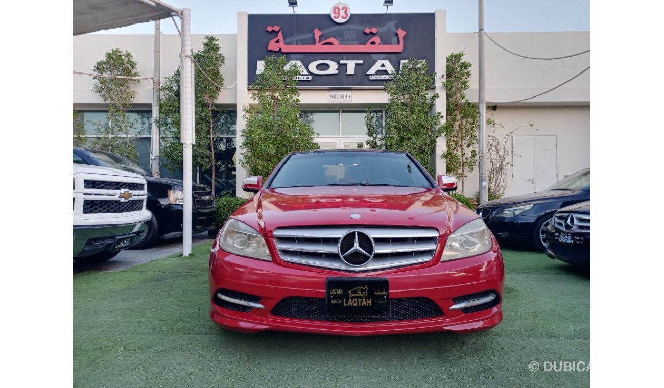 مرسيدس بنز C 300 وارد موديل 2009 رقم واحد فتحه  بانوراماجلد  حساسات  ومثبت سرعه لاتحتاج الي مصاريف