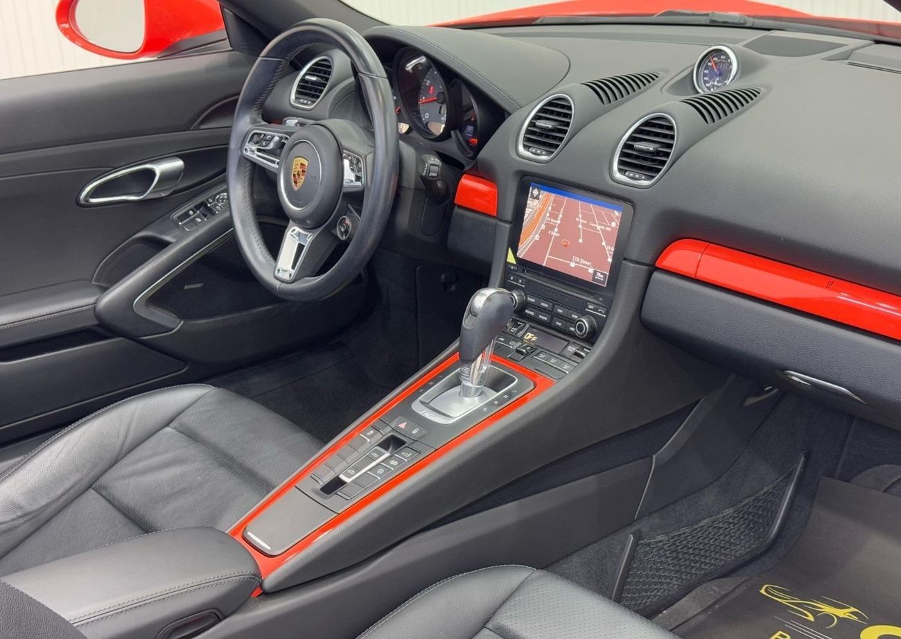 Porsche 718 Boxster 2017 Porsche Boxster S, Full Service History, GCC