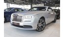 Rolls-Royce Wraith [WARRANTY TILL JUN 2021] 2017 ROLLS ROYCE WRAITH , GCC , 4-BUTTON , STARLIGHT (( VERY LOW MILEAGE))