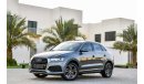 Audi Q3 35TFSI Quattro S-Line- 2016 - Under Agency Service Contract - AED 2,036 per month - 0% Downpayment