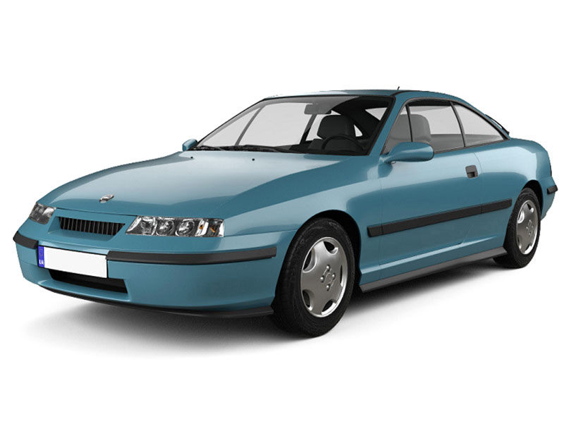 Opel Calibra cover - Front Left Angled