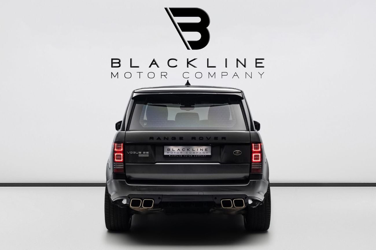 Land Rover Range Rover VOGUE SE BUY NOW, PAY 2027 | THE BLACKLINE STANDARD | 12 Month Blackline Warranty, GCC