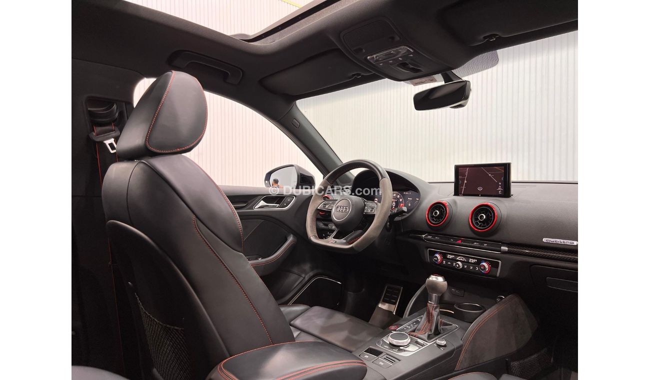 Audi RS3 TFSI quattro 2018 Audi RS3 Quattro, Warranty, Full Audi Service History, Low Kms, GCC