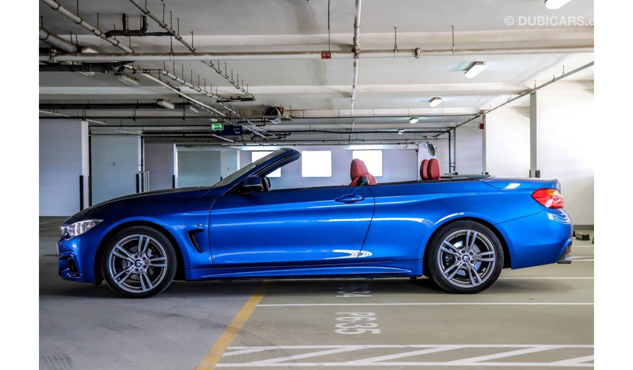 BMW 420i i Convertible M-Kit 2017 GCC under Agency Warranty with Zero Down-Payment.